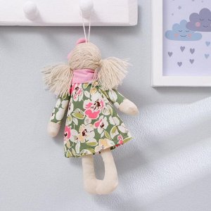 Кукла интерьерная «Маруся», с бантиком и шарфом, цвета МИКС