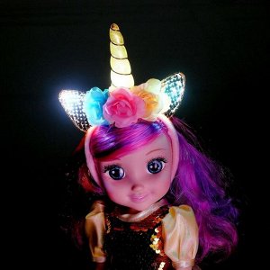 Кукла интерактивная «Поля», танцует, поёт, свет МИКС