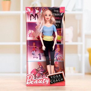 Кукла-модель шарнирная «Анна на йоге», МИКС