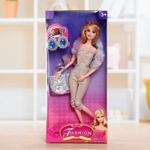 Кукла модель шарнирная «Оля» с аксессуарами , МИКС