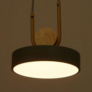 Светильник BayerLux 35422/1 LED 24Вт 3000-6000К серый 18х18х20 см