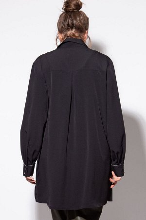 Туника Туника SOVA 11124 черный 
Состав ткани: ПЭ-100%; 
Рост: 164 см.

Блузка созданная по всем канонам моды. В большом размере можно и нужно быть стильной и модной и это в Ваших руках. Мы предлагае