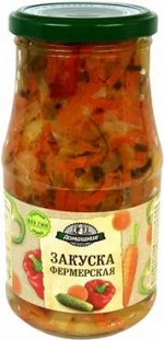 «Домашние заготовки», закуска фермерская, 520 г