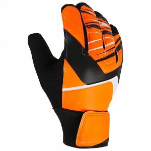 Перчатки вратарские, размер 8, цвет оранжевый