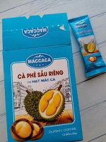 Растворимый кофе 3в1: - СО ВКУСОМ ОРЕХА МАКАДАМИИ И ДУРИАНА.
