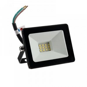 Прожектор светодиодный Smartbuy FL SMD LIGHT, 10 Вт, 6500 К, 550-800Лм, IP65, холодный белый