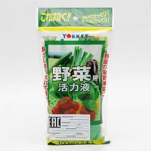 Удобрение японское YORKEY для плодово-овощных культур, 100 мл, 2 шт