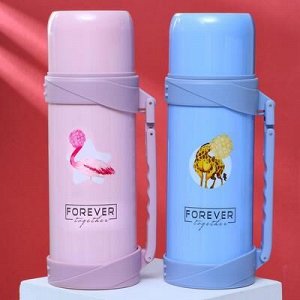 Термос 1.2 л "Forever", сохраняет тепло 18 ч, микс