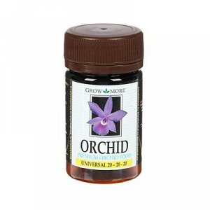 Удобрение для Орхидей Grow More Orchid Универсал 20-20-20 (желтый), 25 г