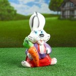 Садовая фигура &quot;Заяц с моркошкой&quot; 28х13,5см
