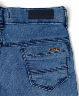 Джинсовые брюки для мальчика Цвет: синий