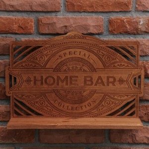 Полка под алкоголь Home bar, 45 ? 32.5 ? 10 см