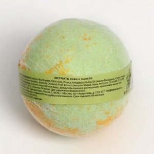 Бурлящий шар для ванны "Кафе красоты" "Фруктовый сорбет", 120 г