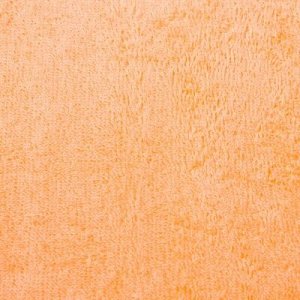 Полотенце махровое гладкокрашеное, 100х180 см, цвет персиковый