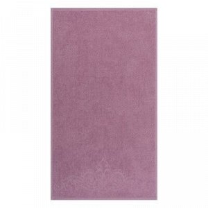 Полотенце махровое «Romance» цвет сирень, 70х130, 320 гр/м