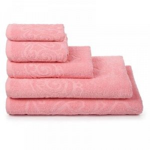 Полотенце махровое «Romance» 70х130, цвет розовый, хлопок 100%