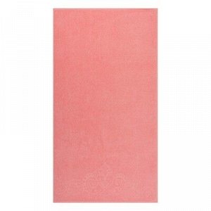 Полотенце махровое «Romance» 70х130, цвет розовый, хлопок 100%