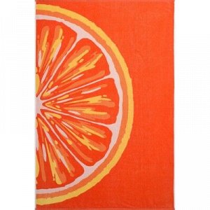 Полотенце махровое Grapefruit 100х150 см, оранжевый, хлопок 100% 460 гр/м2