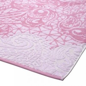 Полотенце махровое Antique lace, 70х130 см, цвет розовый