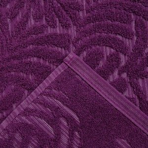 Полотенце махровое «MANO» 70х130 см, фиолетовый