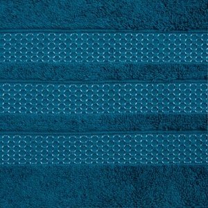 Полотенце махровое DOGUS 70х130 см, синий, хлопок 100%, 450г/м2