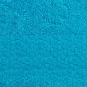 Полотенце махровое «Soffi» 70х130 см, цвет бирюзовый