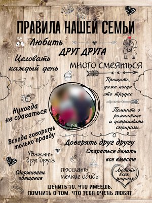 Постер Представляет собой плотную бумагу формата А4
Ваше фото, которое будут расположено в центре, отправьте на почту tituj@mail.ru с ОБЯЗАТЕЛЬНЫМ указанием своего ника.