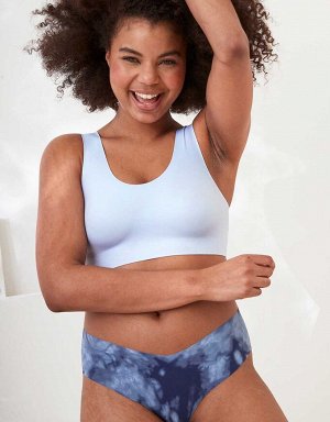 Aerie No Show Printed Cheeky Underwear