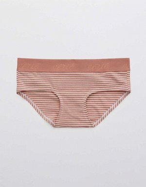 Aerie Cotton Logo Striped Boybrief Underwear