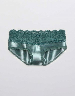 Aerie Cotton Eyelash Lace Boybrief Underwear