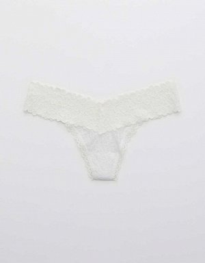 Aerie Real Good Lace Thong Underwear