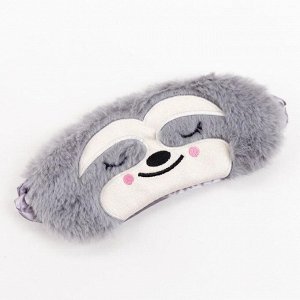 Подарочный набор "Ленивец" маска для сна, носки 3 пары