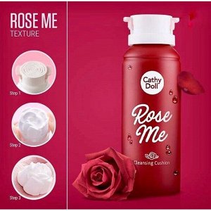 Мусс д/умывания с Розовой Водой "Rose Me" CATHY DOLL, 150 мл