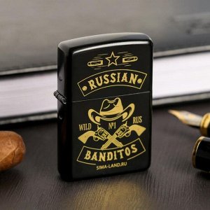 Зажигалка «Russian banditos», 5,5 х 3,5 см