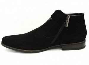 C601820-1-JM черн Ботинки зима для мальчиков (37-39)/4