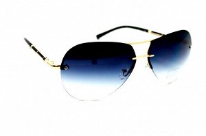 Женские солнцезащитные очки Kaidai 16912 золото серый