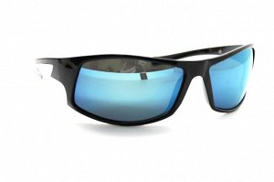 Мужские солнцезащитные очки спорт - 6866 E1 синий зеркальный
