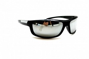 Мужские солнцезащитные очки - E6 черный зеркальный