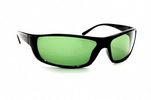Мужские солнцезащитные очки стекло - 5014 G8 черный зеленый стекло