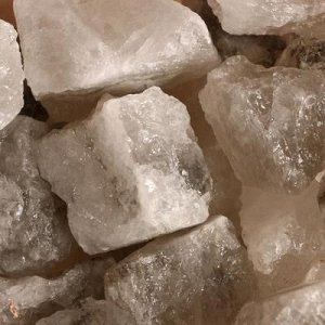 Персидская белоснежная соль , галька, 50-120мм, 6 кг