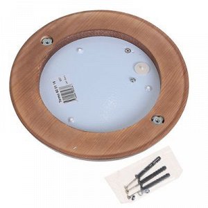 Светильник для бани/сауны ITALMAC Termo 60 01 16, 60 Вт, IP54, цвет венге, до +130°C