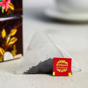 Чай чёрный «Сияй», лесные ягоды, 24 пирамидки