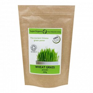 Витграсс порошок ростков пшеницы | Wheat Grass SuperOrganic 200г