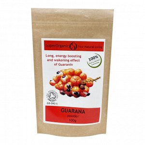 Гуарана | Guarana SuperOrganic 100г