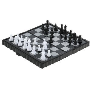 ZY501598-R Шахматы магнитные в кор. Играем вместе в кор.2*192шт