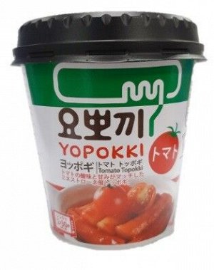 Рисовые клецки (топокки) с томатным соусом "Tomato Topokki" 120г