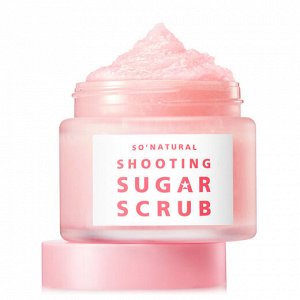 So Natural Soothing Sugar Scrub Сахарный скраб для кожи лица, 80 гр