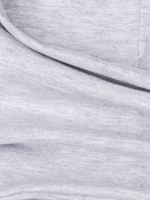 Снуд из трикотажной ткани, светло-серый