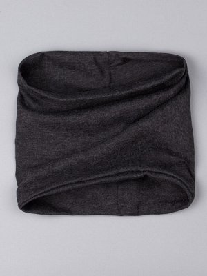 Снуд из трикотажной ткани, темно-серый