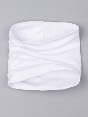 Снуд из трикотажной ткани, белый